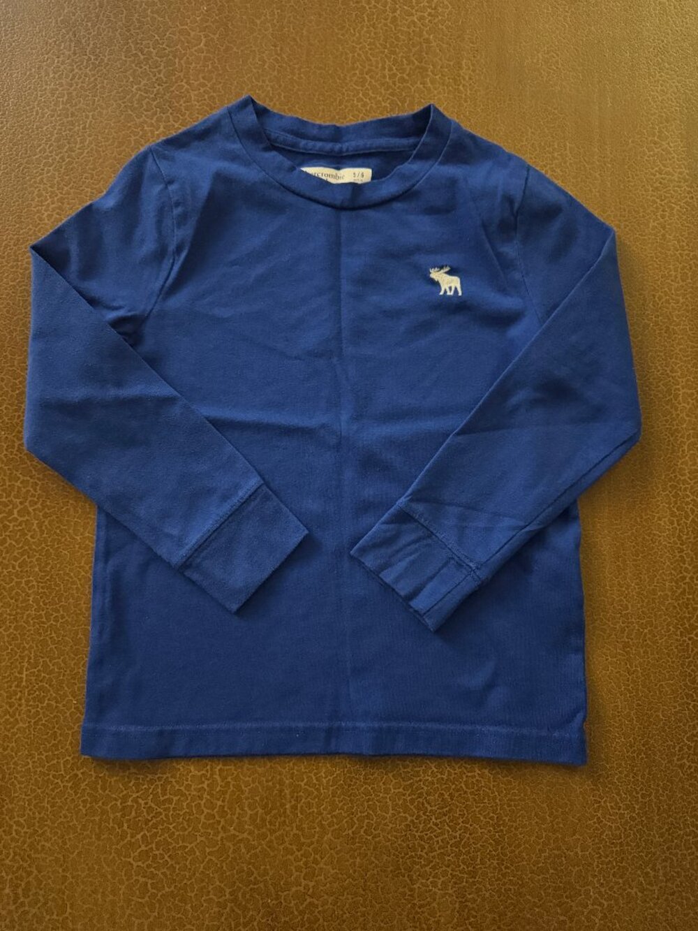 Abercrombie kids & Fitch Long Sleeve Blue TShirt - Size Small 5/6
